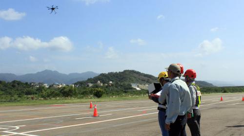 台湾无人机首场考试　术科考试实地直击
