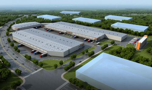  万纬物流南宁新中智慧园投入试运营