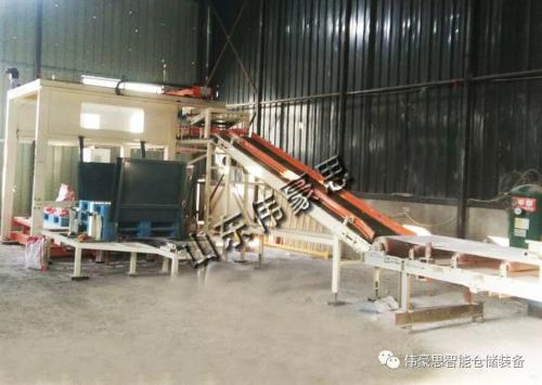 饲料高位全自动码垛机械手应用介绍