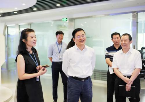 快讯｜南山区人民政府副区长谢炳文一行调研赛为智能
