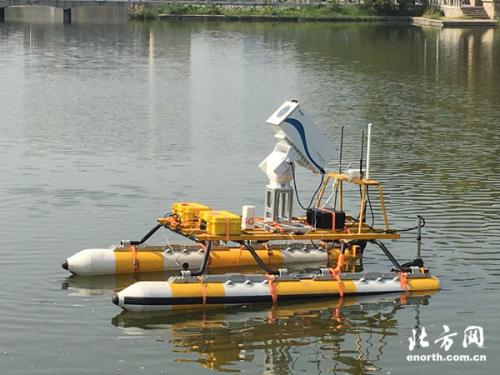 天津大学携手天津联通首发海洋综合水生态海豚号5G无人船