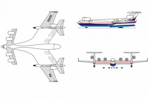 俄罗斯研制起飞重量超过1000吨的水上飞机