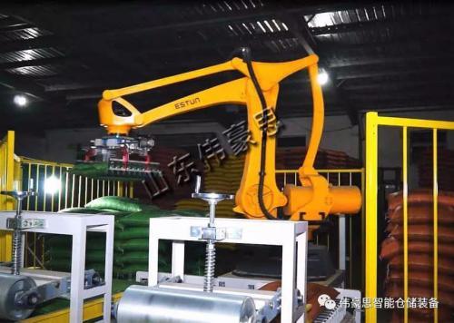 山东伟豪思机器人码垛系统适用性强、应用范围广