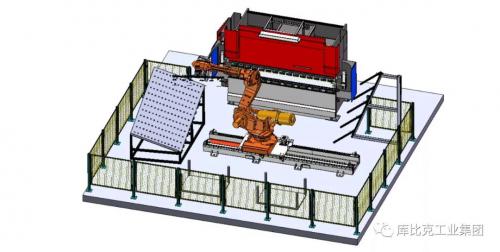 库比克-机器人钣金折弯跟随
