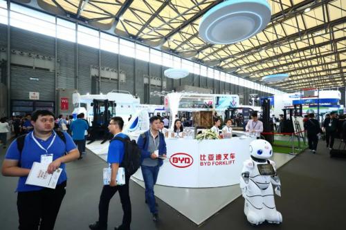 立新境、塑未来，比亚迪叉车劲现2019 CeMAT ASIA
