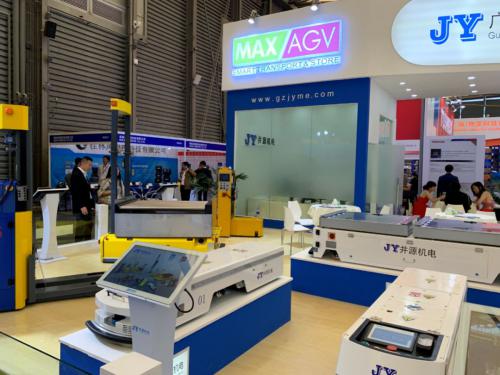 全球高端用户一致的选择——井源机电携多款经典AGV参展亚洲物流展