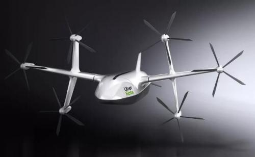 Uber公布送餐无人机设计，像极了飞行汽车