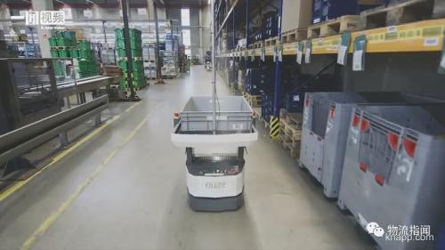 【视频：科纳普AGV仓库作业场景曝光，SLAM导航模式牛在哪里？】