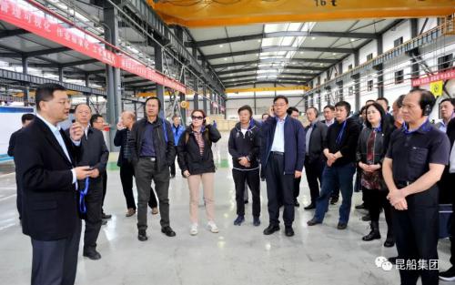 云南省委党校厅级领导干部专题进修班到昆船开展现场教学