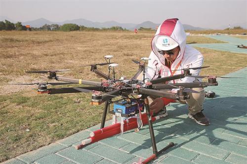 龙岗区无人机测试场启用