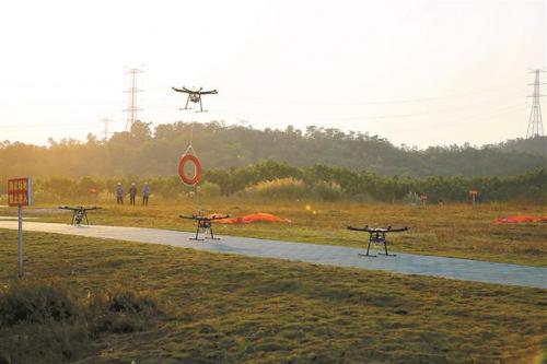 华南首个无人机测试场在龙岗区正式启用