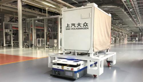 AGV在汽车制造领域自动化搬运系统中的应用