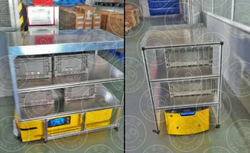 激光AGV劳动密集型企业的福音