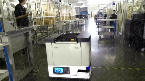 激光AGV在个性化定制生产线的应用