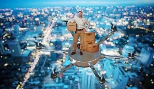 下单，即取！快递无人机让生活更加简单！
