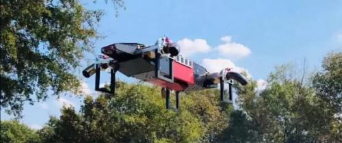 JetQuad 世界上最小喷气动力无人机