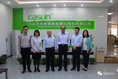 热烈欢迎龙华区总工会领导莅临佳顺参观指导