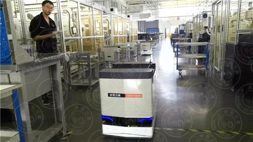 米克力美AGV助推智能工厂物流
