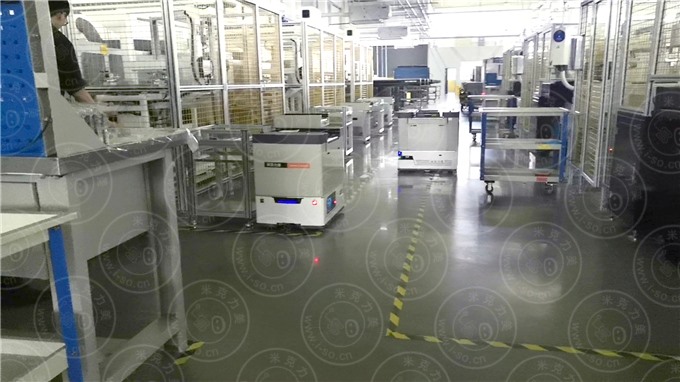 AGV自动配送系统在制造业的应用