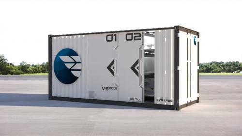 重磅！改变空中物流的杀手来了！容纳24架，法国EVA公司宣布启用全球最大的集装箱式无人机物流起降站