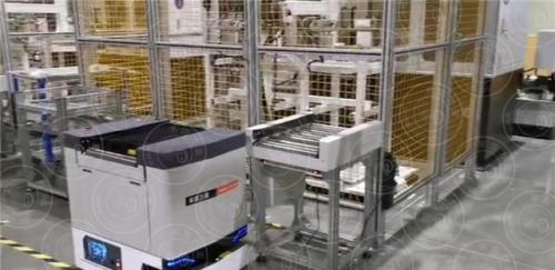 自动化物流系统中的核心AGV