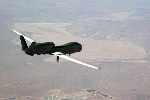 全球鹰无人机抵韩 服役后韩军监视范围将覆盖半岛