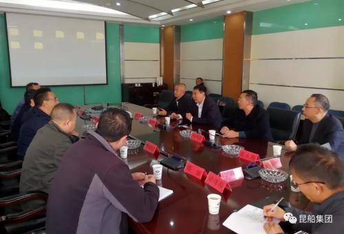 ​玉溪卷_烟厂杨明权指挥长一行到访昆船