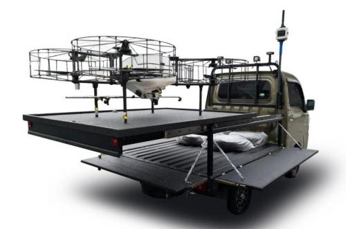 日本大发联手Nileworks为农业无人机开发起降装卸车辆