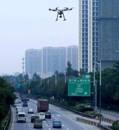 5G时代到来，无人机的技术革新助力交通协管