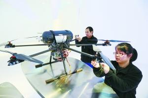 经开区打破无人机续航纪录