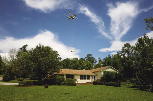 无人机来到你家