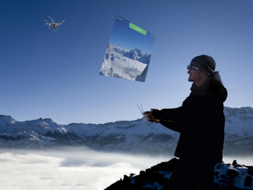 爱普生打造FPV飞行眼镜，给无人机带来更优质的第一人称沉浸式体验