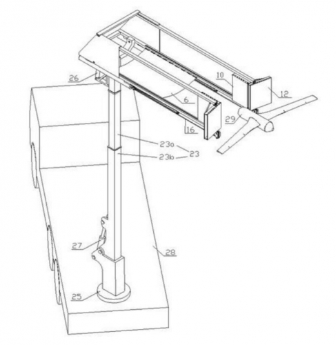 发明授权专利：机动式无人机回收装置