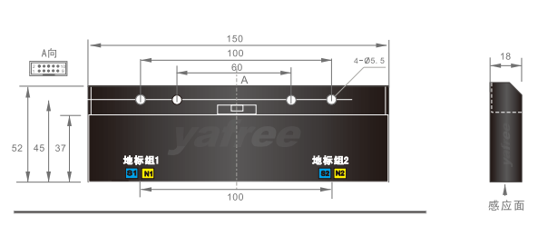 AGV站点传感器 YF-0022