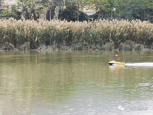 2020年广州春运||“无人船”启用打造“天地一体”执法网，迎春运之风扬帆起航