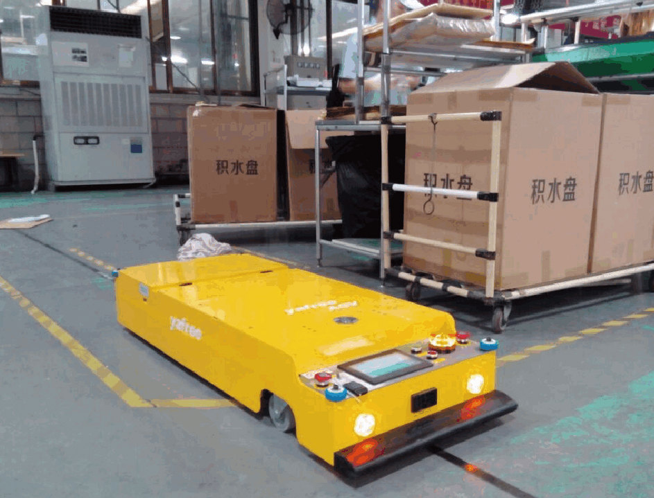 天津雅飞 单向潜伏牵引AGV ABM-VQ1300X-1系列