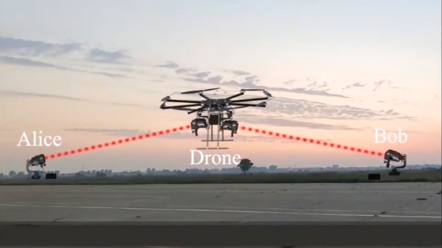 首次!中国实现无人机量子纠缠分发