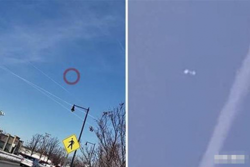 无人机一艘巴士大小的“管状UFO”在美国上空盘旋,引发争议