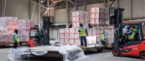 1月30日 | 林德（中国）捐赠至武汉大学中南医院的一批物料搬运设备投入防疫抗灾前线