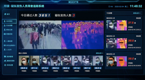 AI战“疫”| 旷视测温解决方案护航公共场所疫情防控 北京海淀率先试用