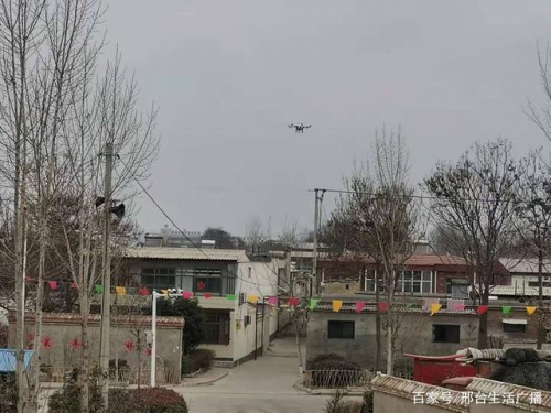 抗击疫情 无人机首站飞进东汪