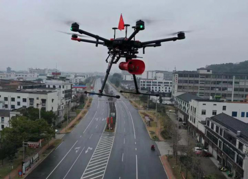 空投，喊话，劝离 浙江警方“无人机战队”全面出动“战疫” 