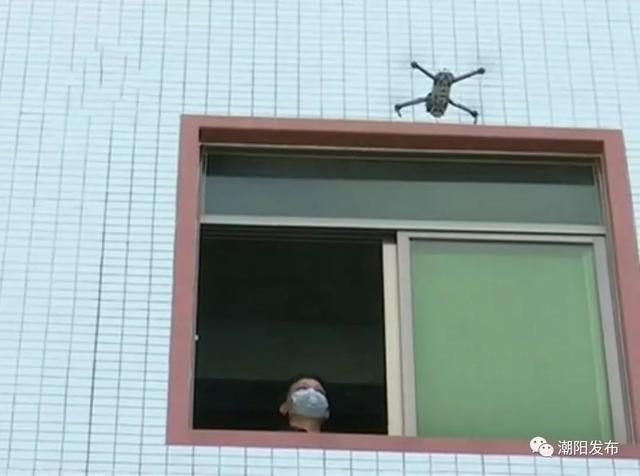 硬核防“疫”！汕头潮阳、潮南区引入无人机飞入乡村测体温
