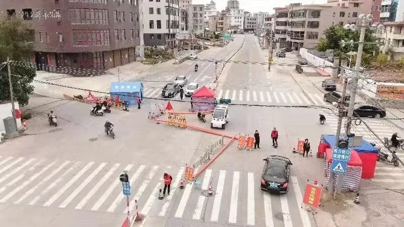 无人机助力，福清龙田镇防疫多了一双“千里眼”