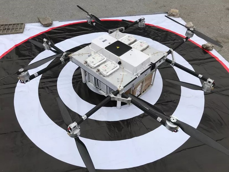 荷载10Kg 航程18Km 武汉无人机医疗物资运送空中通道打通