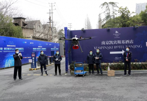 “无接触”科学防疫，去吧无人机！