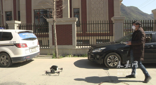 永嘉县启用无人机空中喊话，防疫宣传“声”入人心