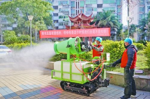 三元：无人机空中地面立体消杀