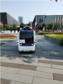 复工复产新科技！广东移动5G无人防疫车亮相深圳