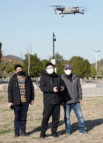 马鞍山市生态环境综合执法支队无人机高空“作战”助力打赢疫情防控阻击战